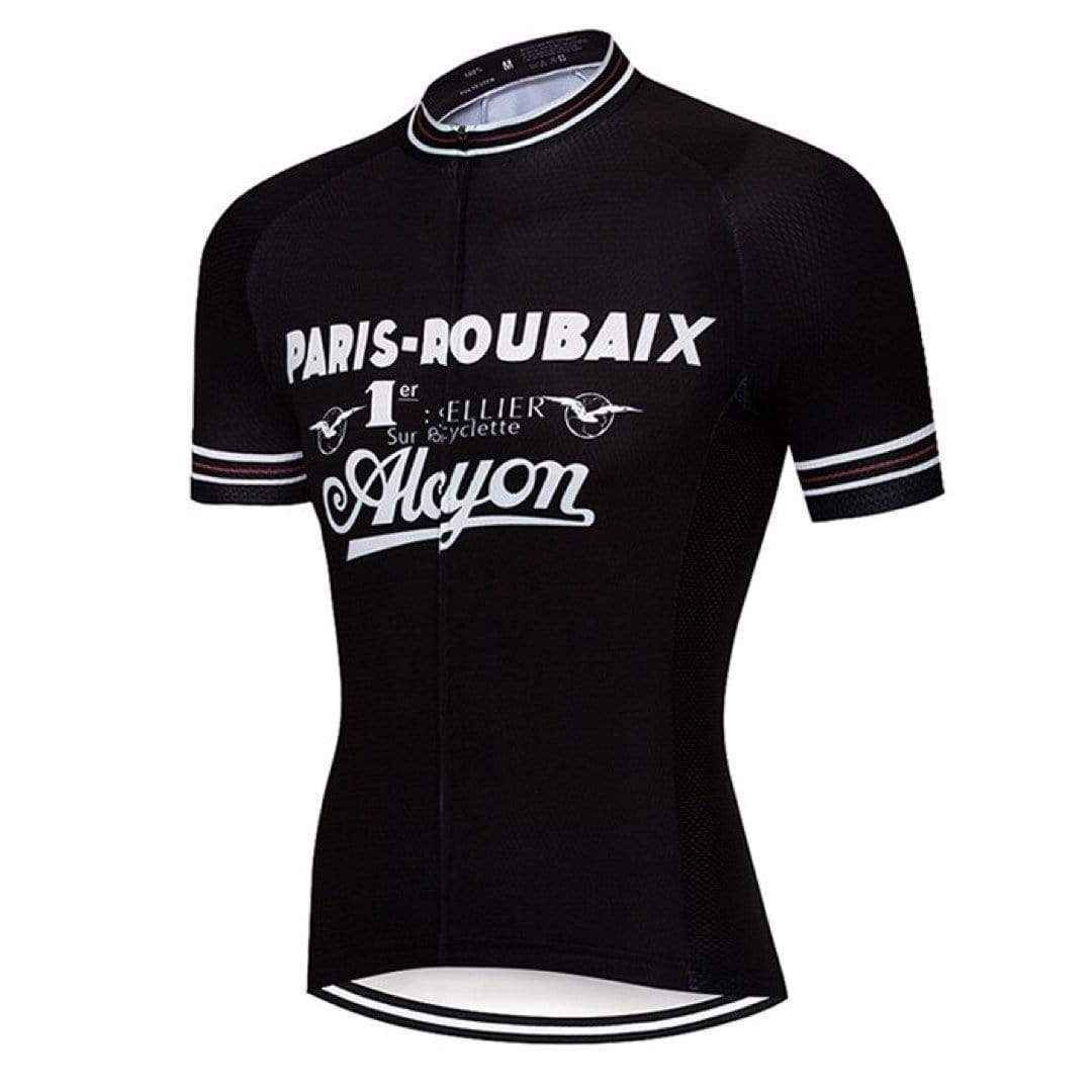 Retro Paris-Roubaix Alcyon Cycling Jersey or Bibs