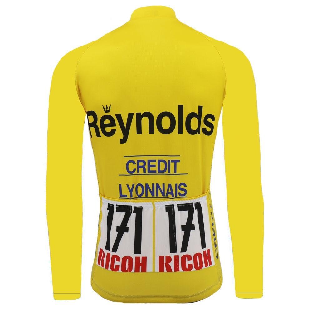 Reynolds Retro Long Sleeve Cycling Jersey