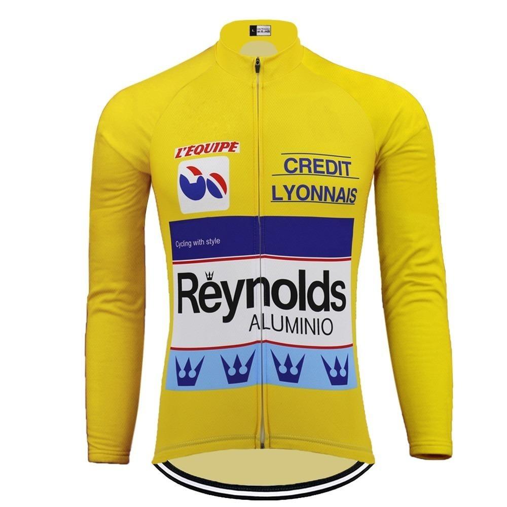 Reynolds Retro Long Sleeve Cycling Jersey