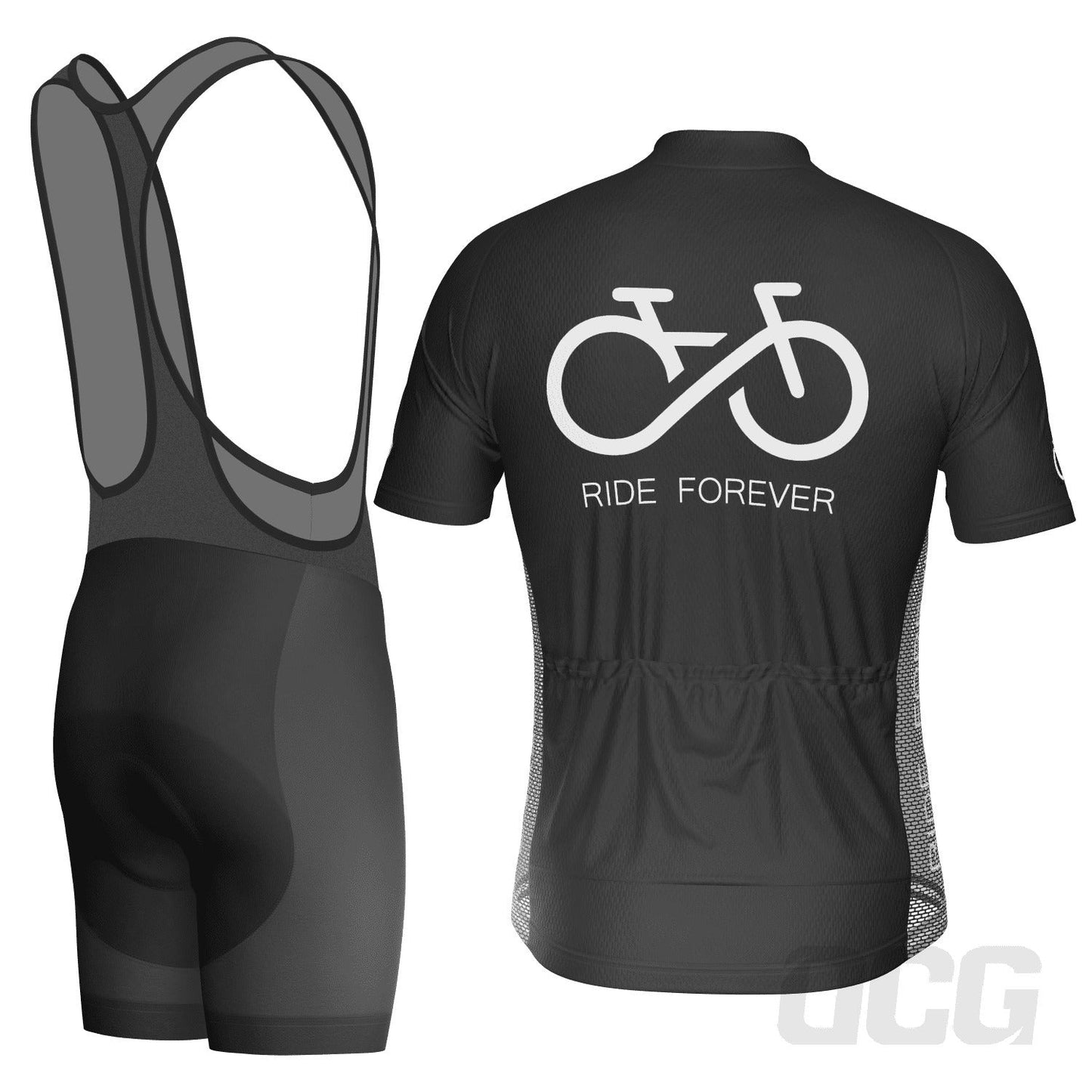 Men's Ride Forever Infinity 2 Piece Cycling Kit