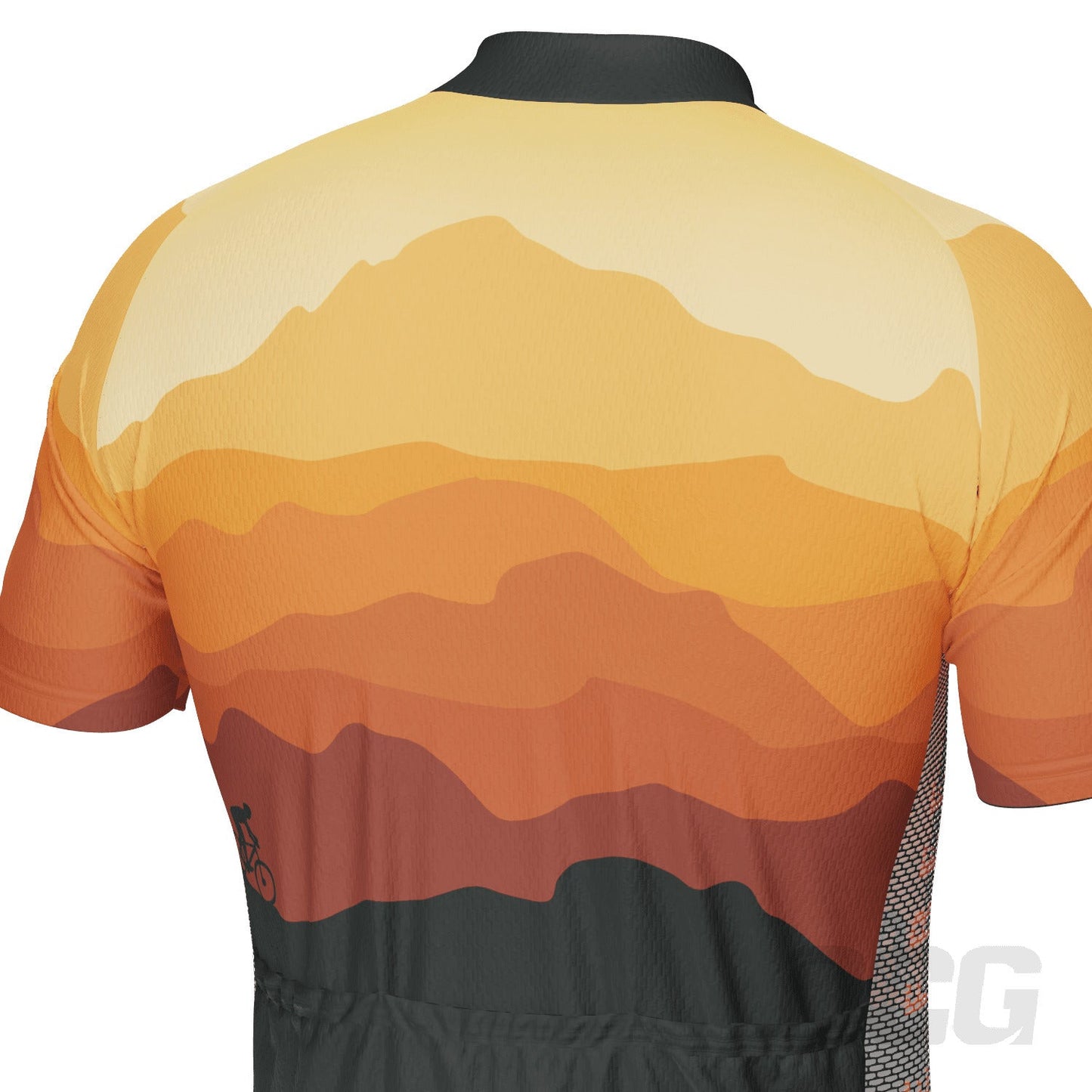 Men's Ride Free Sunset 2 Piece Cycling Kit