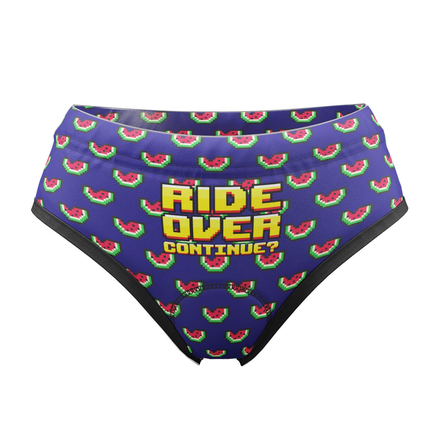 Women's Ride Over Continue Gel Padded Cycling Underwear-Briefs