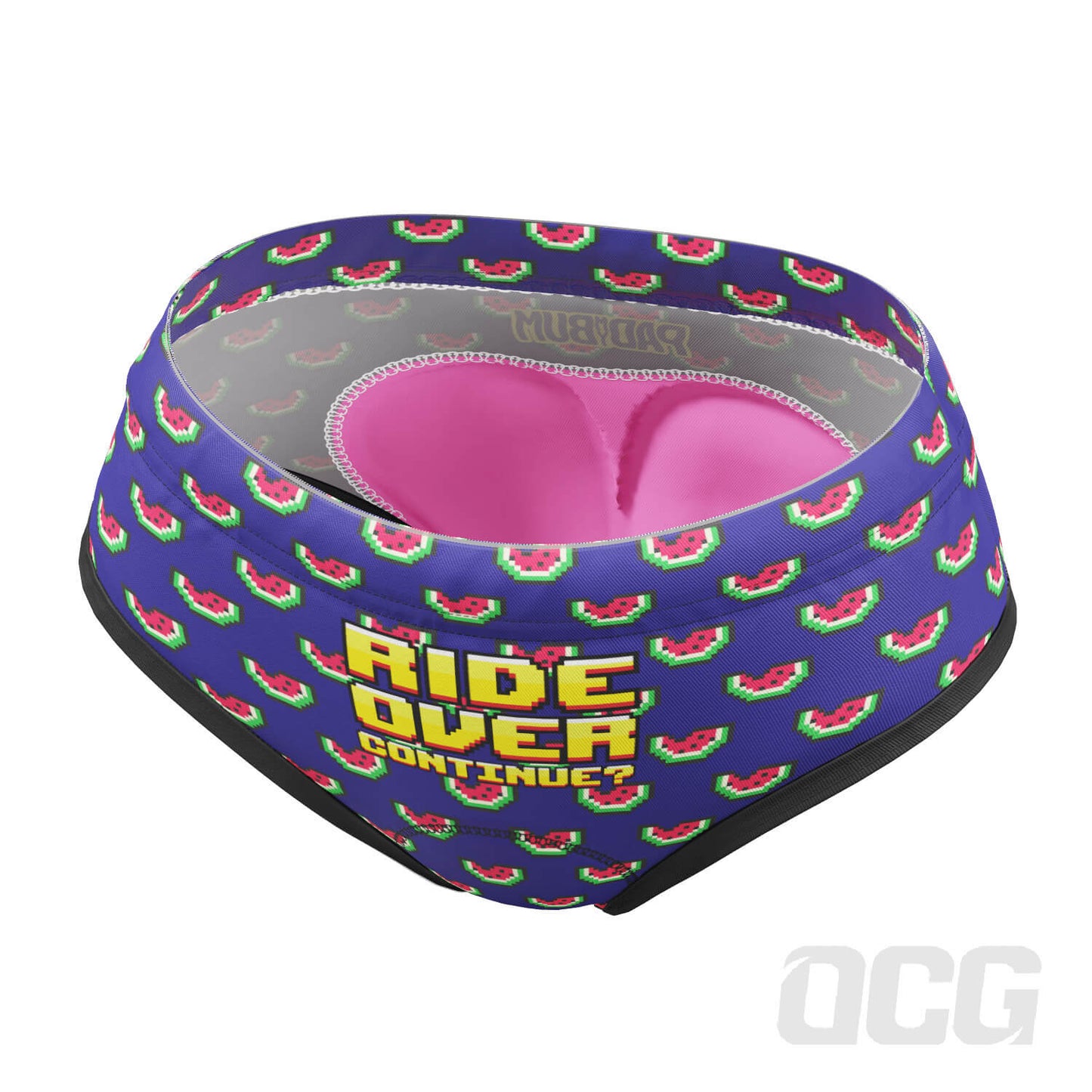 Women's Ride Over Continue Gel Padded Cycling Underwear-Briefs