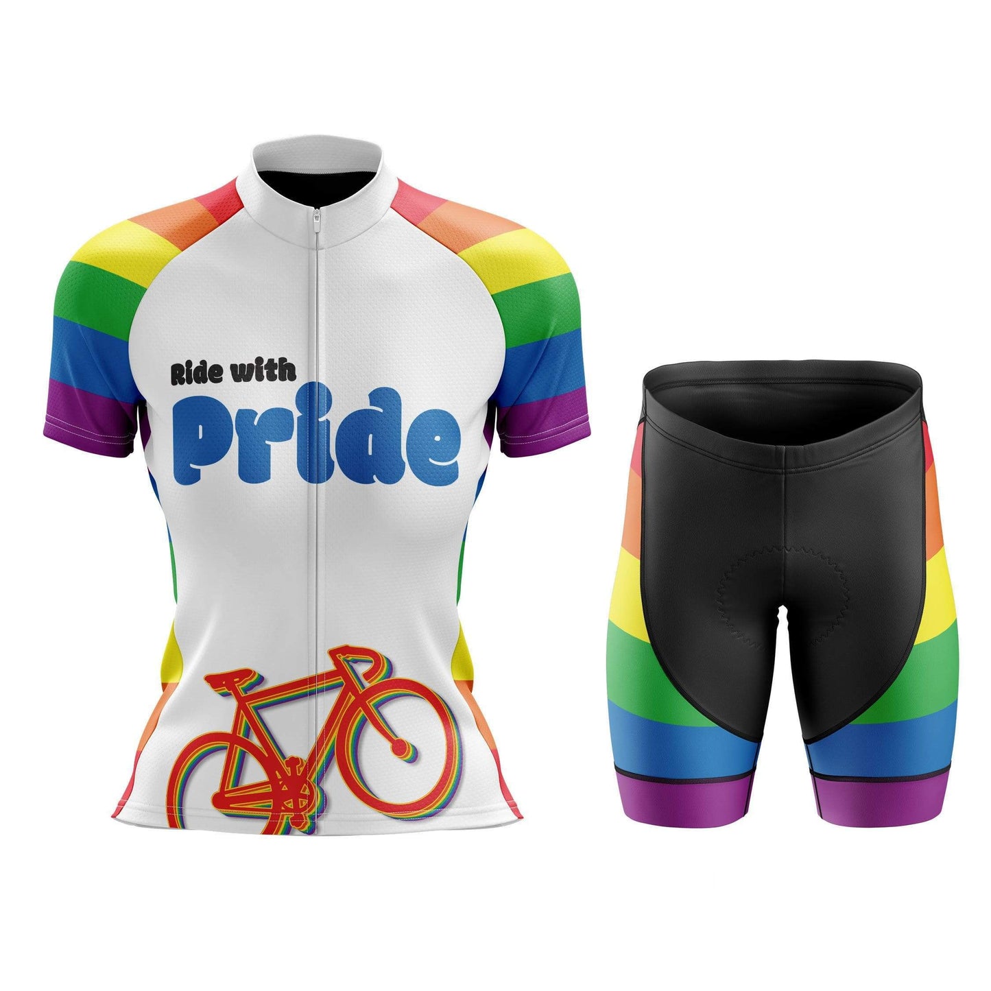 Ride with Pride Women's Cycling Jersey or Shorts
