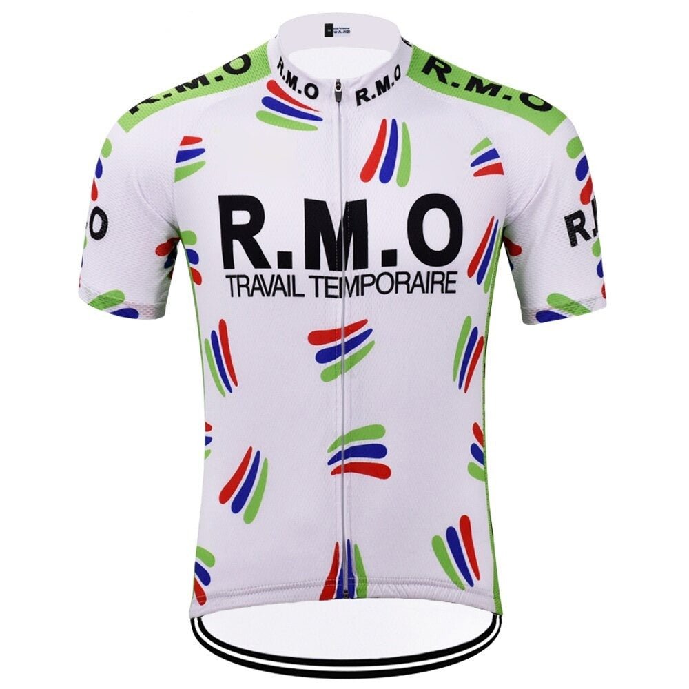 RMO Travail Temporaire Retro Cycling Jersey