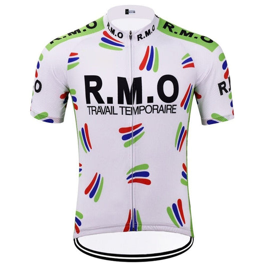 RMO Travail Temporaire Retro Cycling Jersey