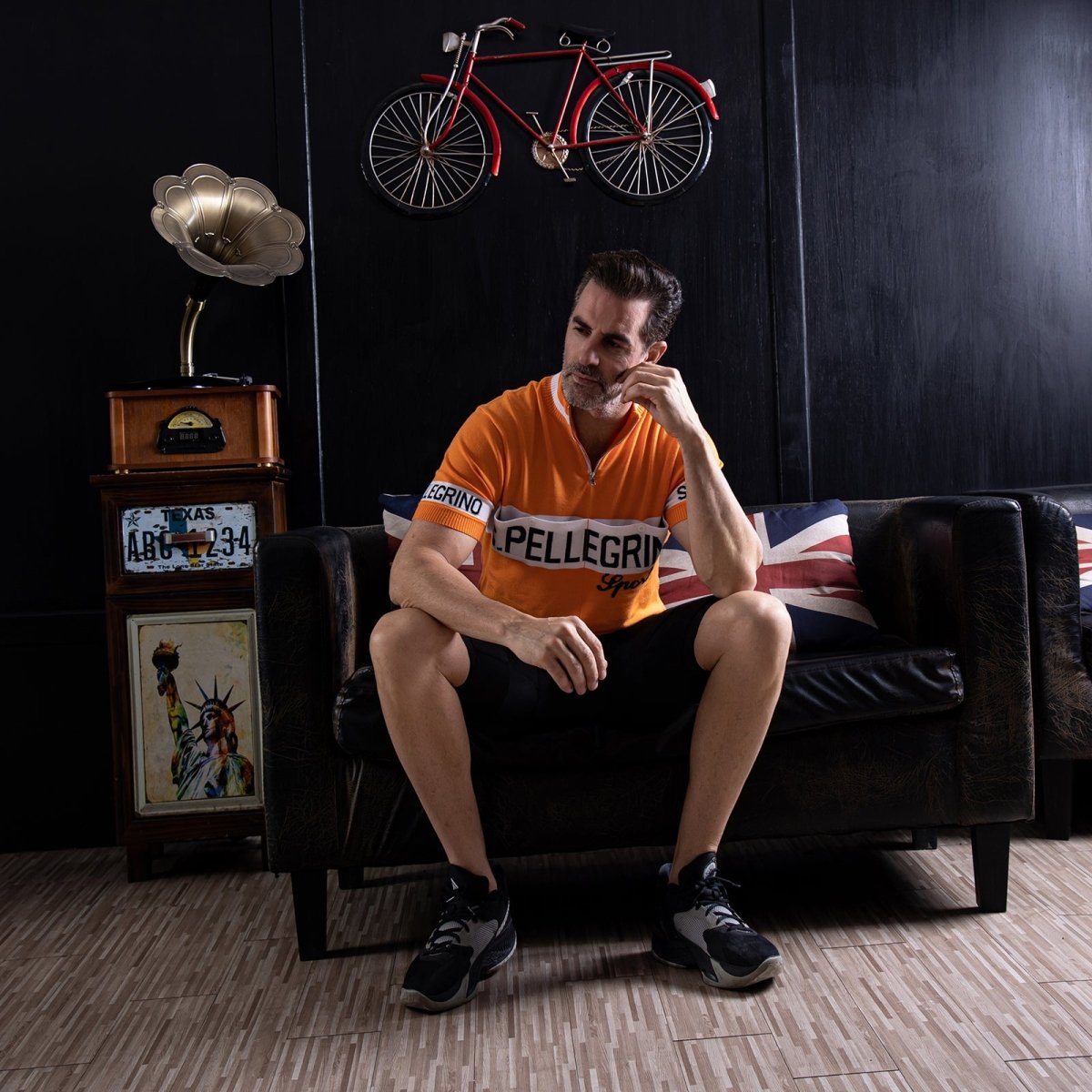 San Pellegrino Merino Wool - Retro Cycling Jersey