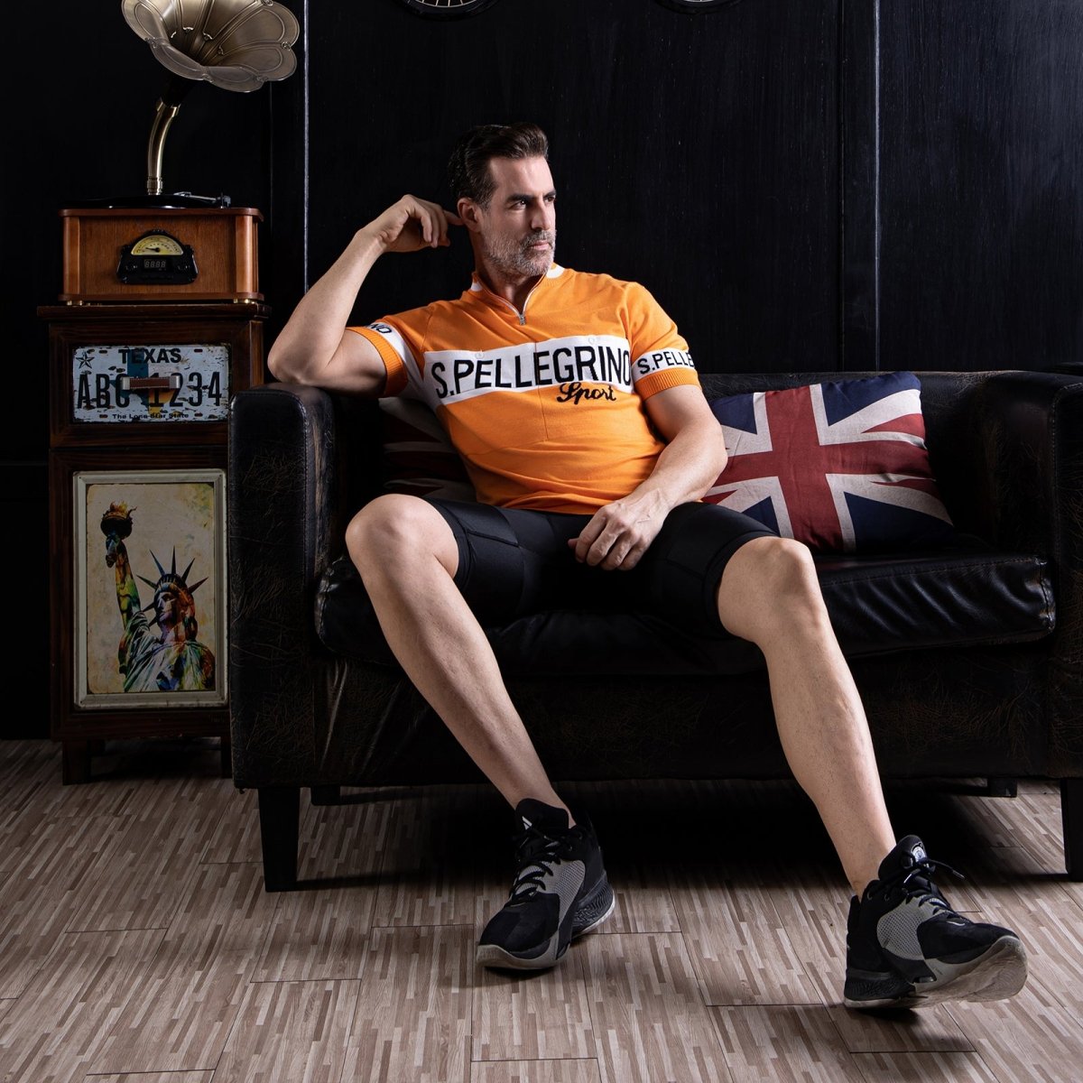 San Pellegrino Merino Wool - Retro Cycling Jersey