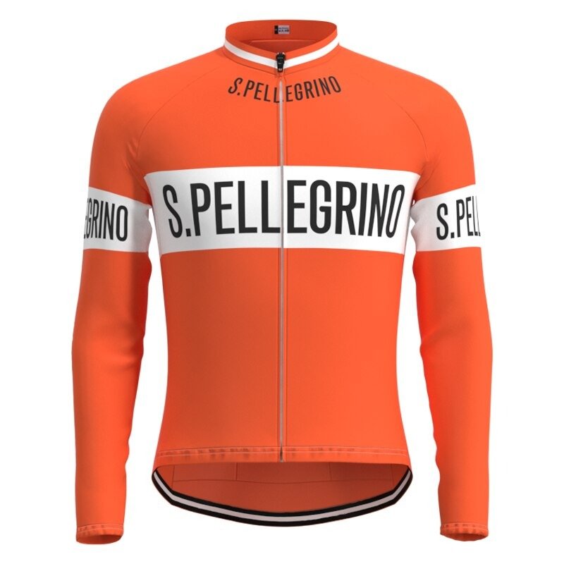 San Pellegrino Retro Cycling Jersey Long Set