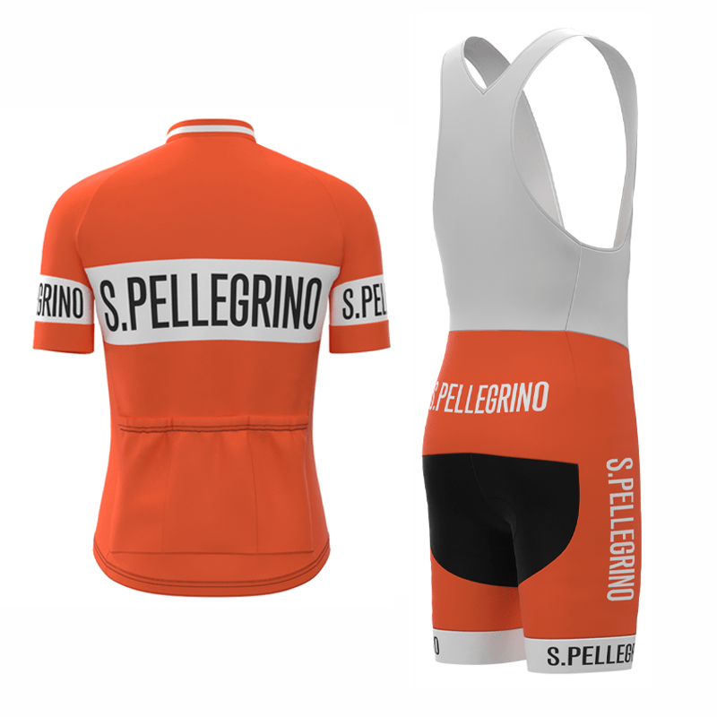 San Pellegrino Retro Cycling Jersey Set