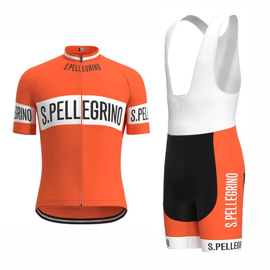 San Pellegrino Retro Cycling Jersey Set