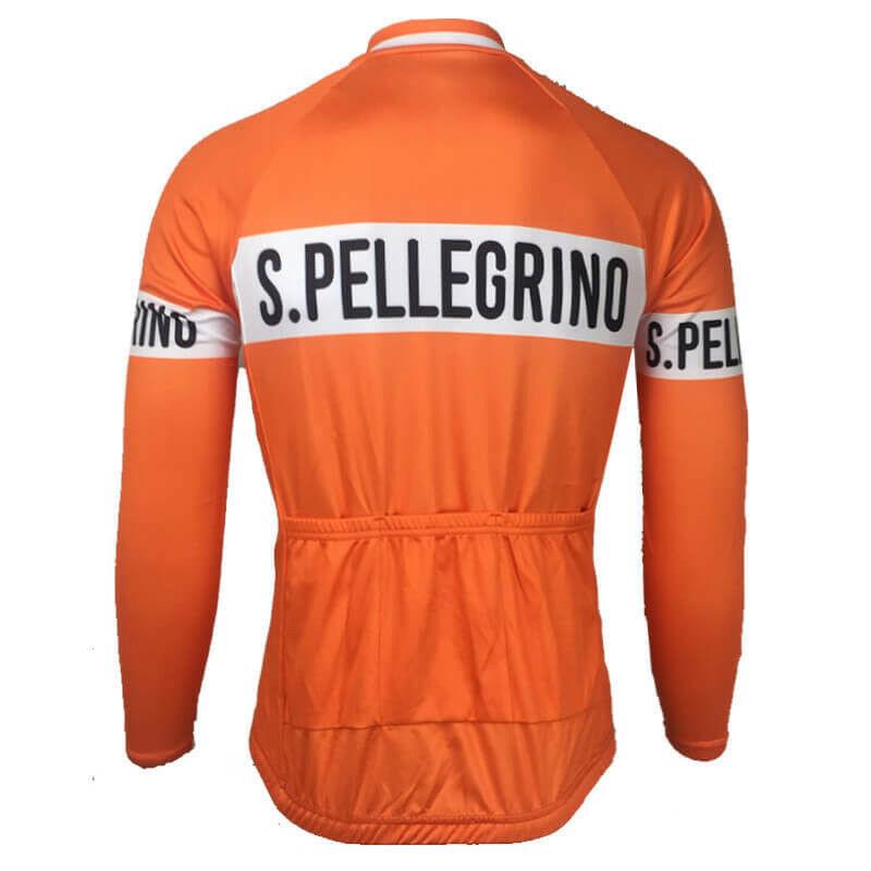 San Pellegrino Retro Long Sleeve Cycling Jersey