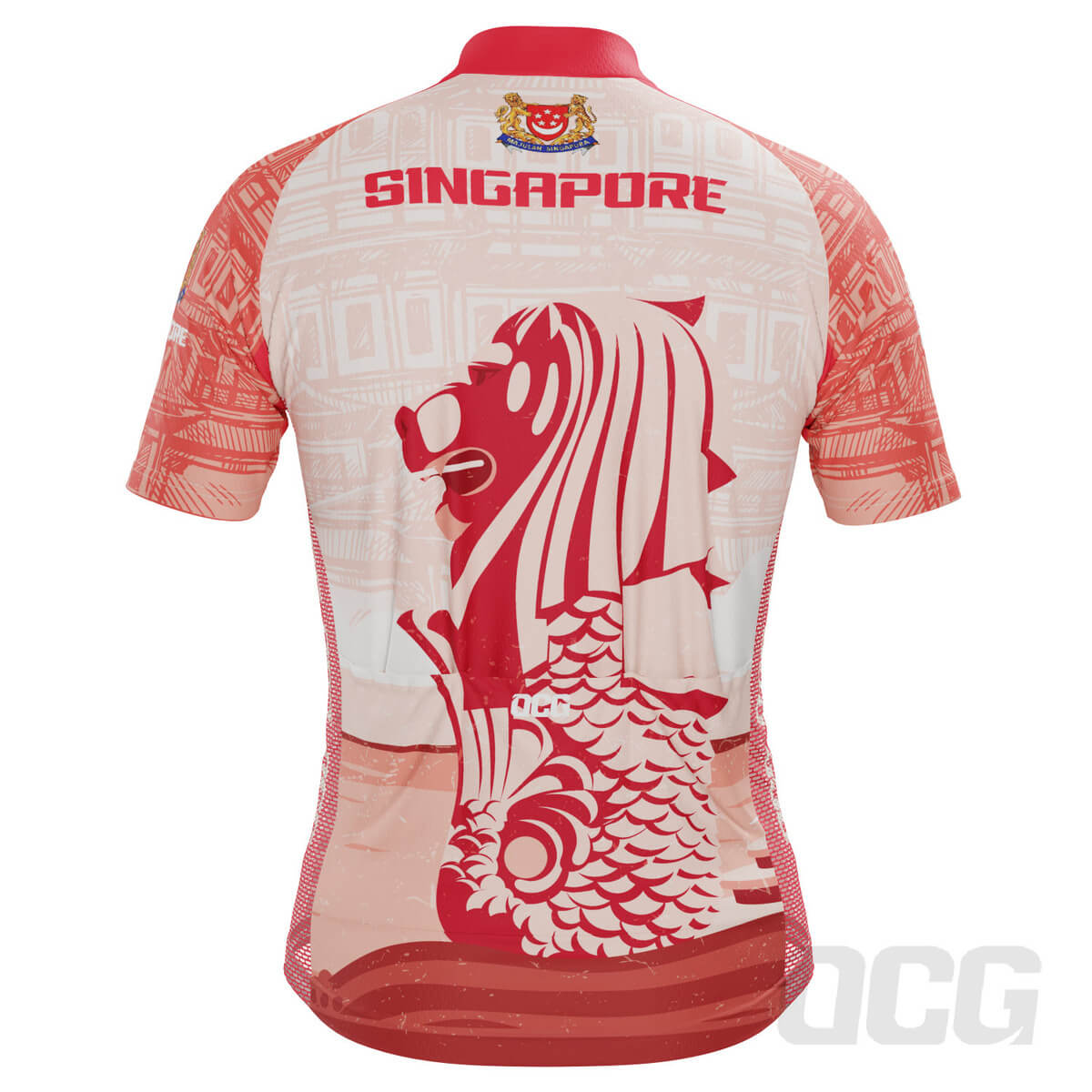 Men's Singapore Short Sleeve Cycling Jersey