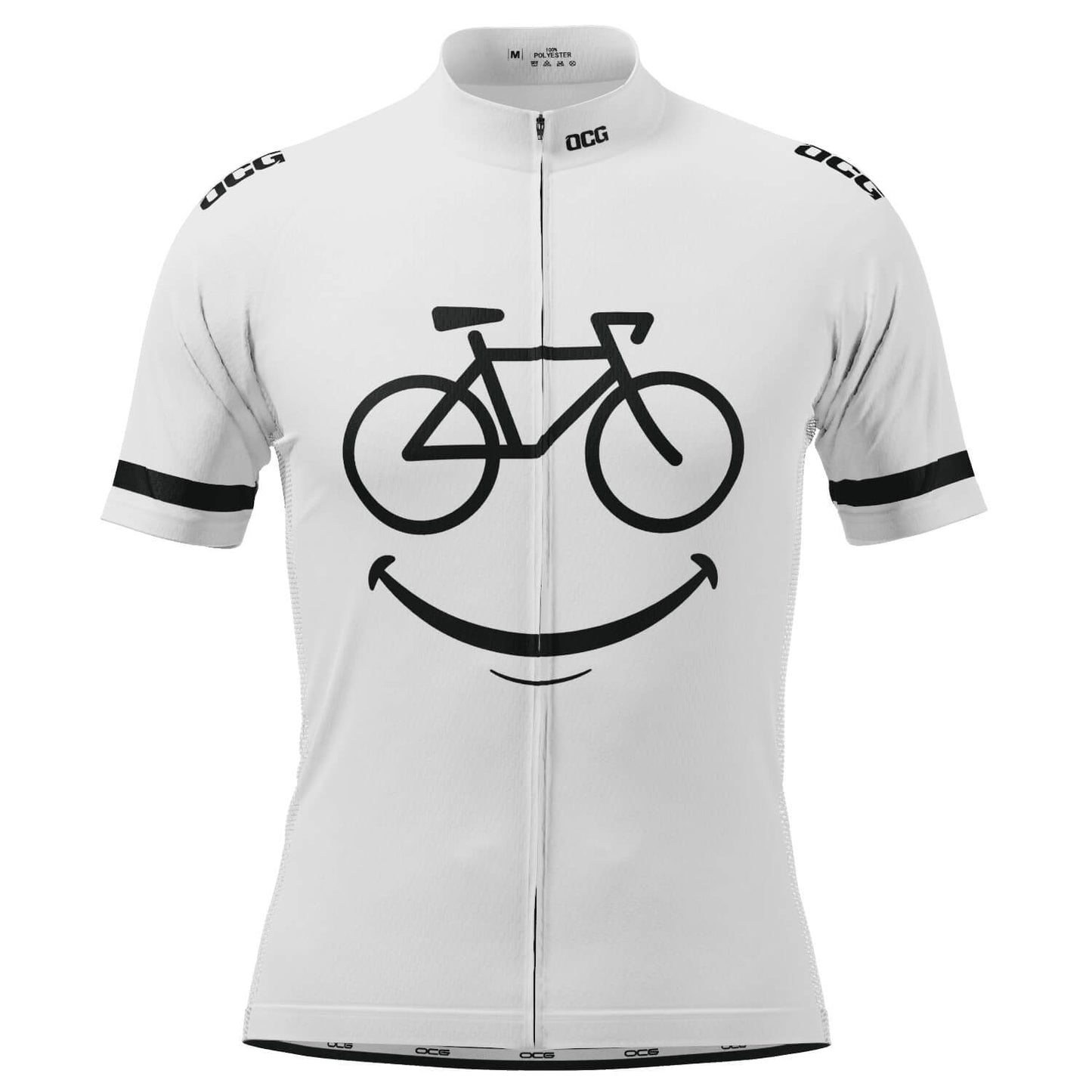 Men's Smiling Bike Short Sleeve Cycling Jersey