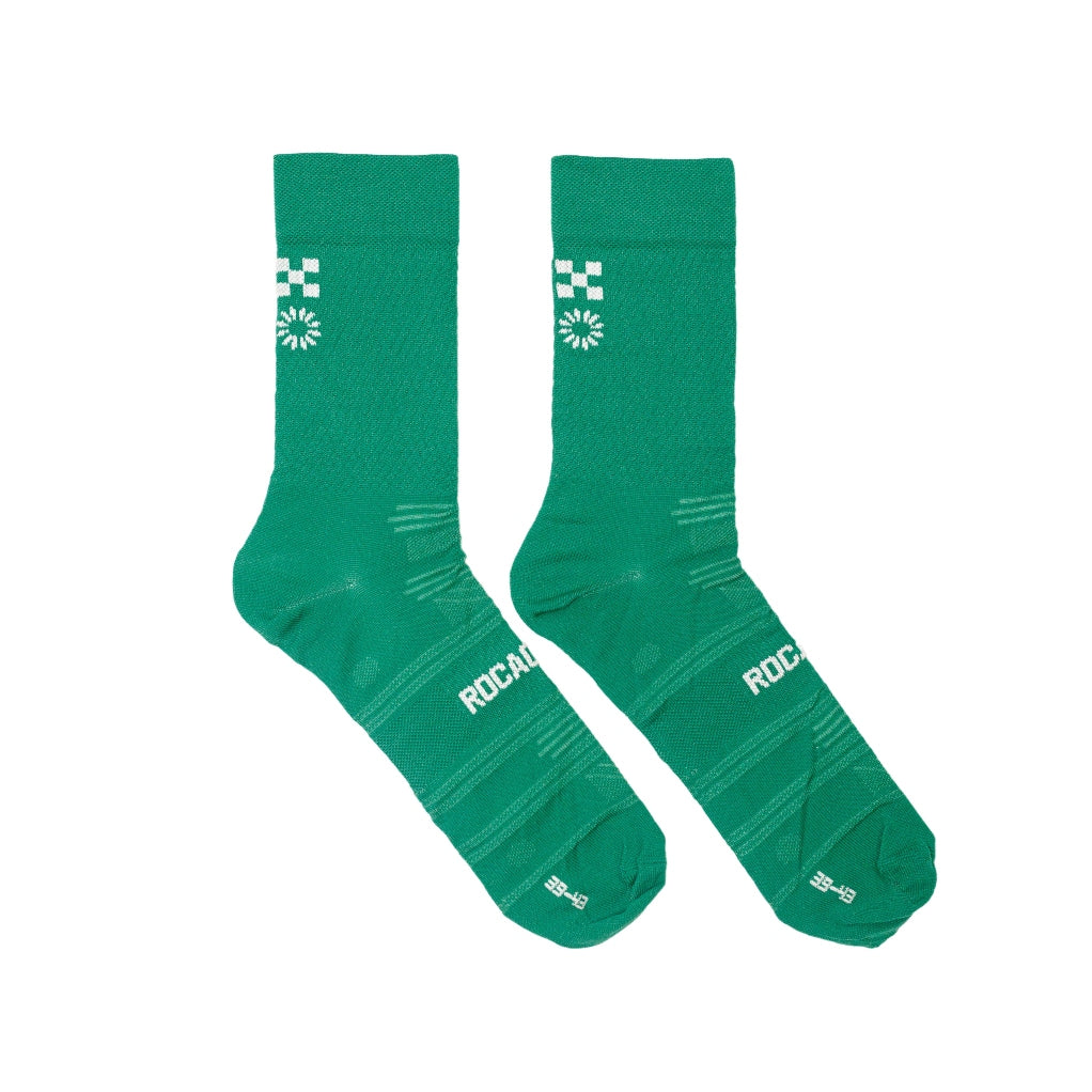 Race Socks Green