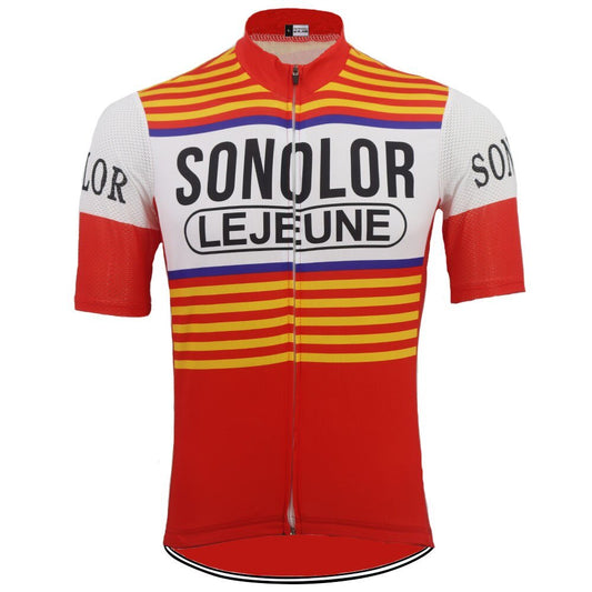 Sonolor Lejeune Retro Cycling Jersey