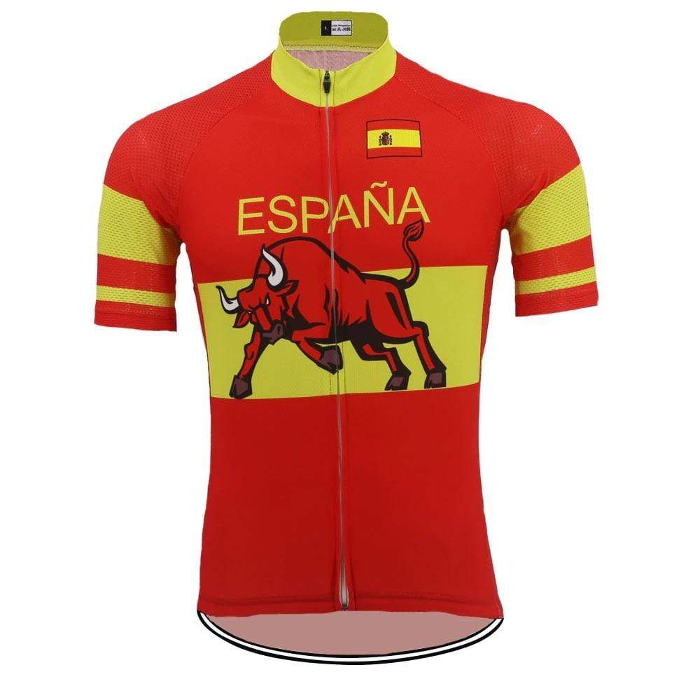 Spain Men's Cycling Jersey