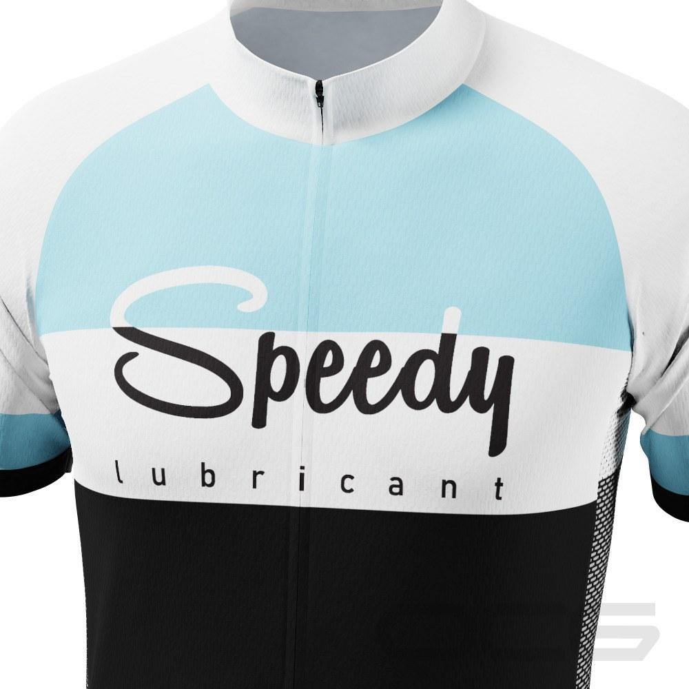 Men's The "Bond" Custom Speedy Lubricant Short Sleeve Cycling Jersey
