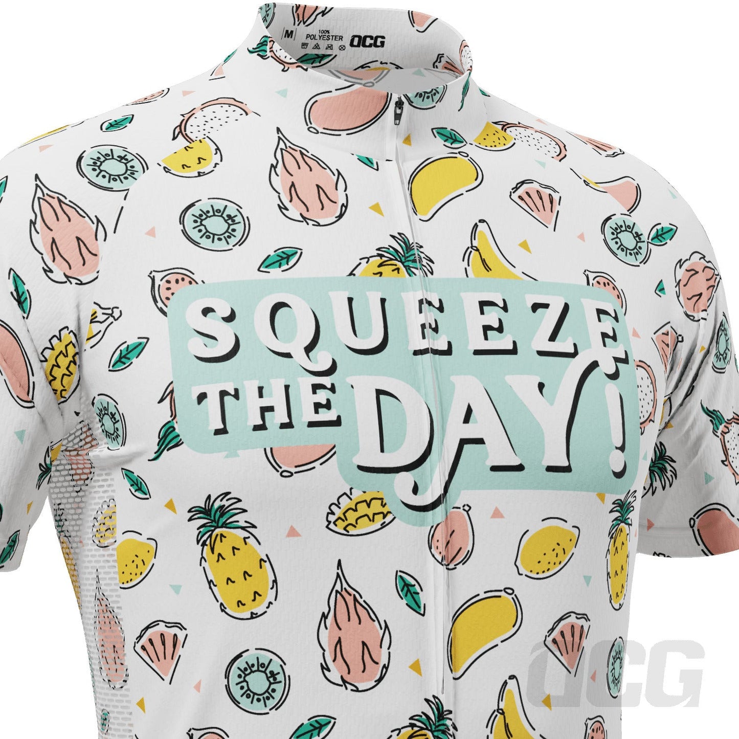 Men's Squeeze The Day Short Sleeve Cycling Jersey