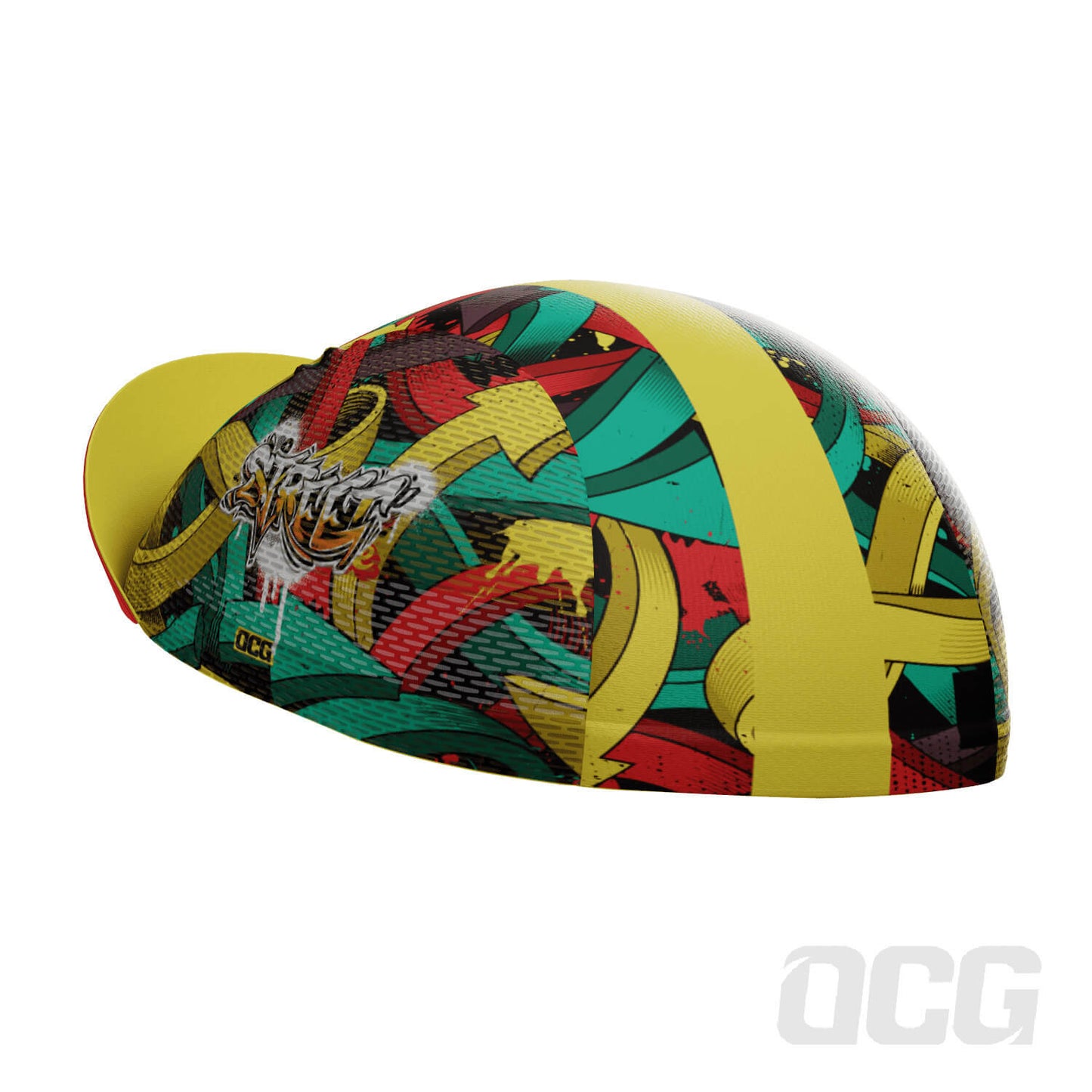 Unisex Street Graffiti Quick Dry Cycling Cap