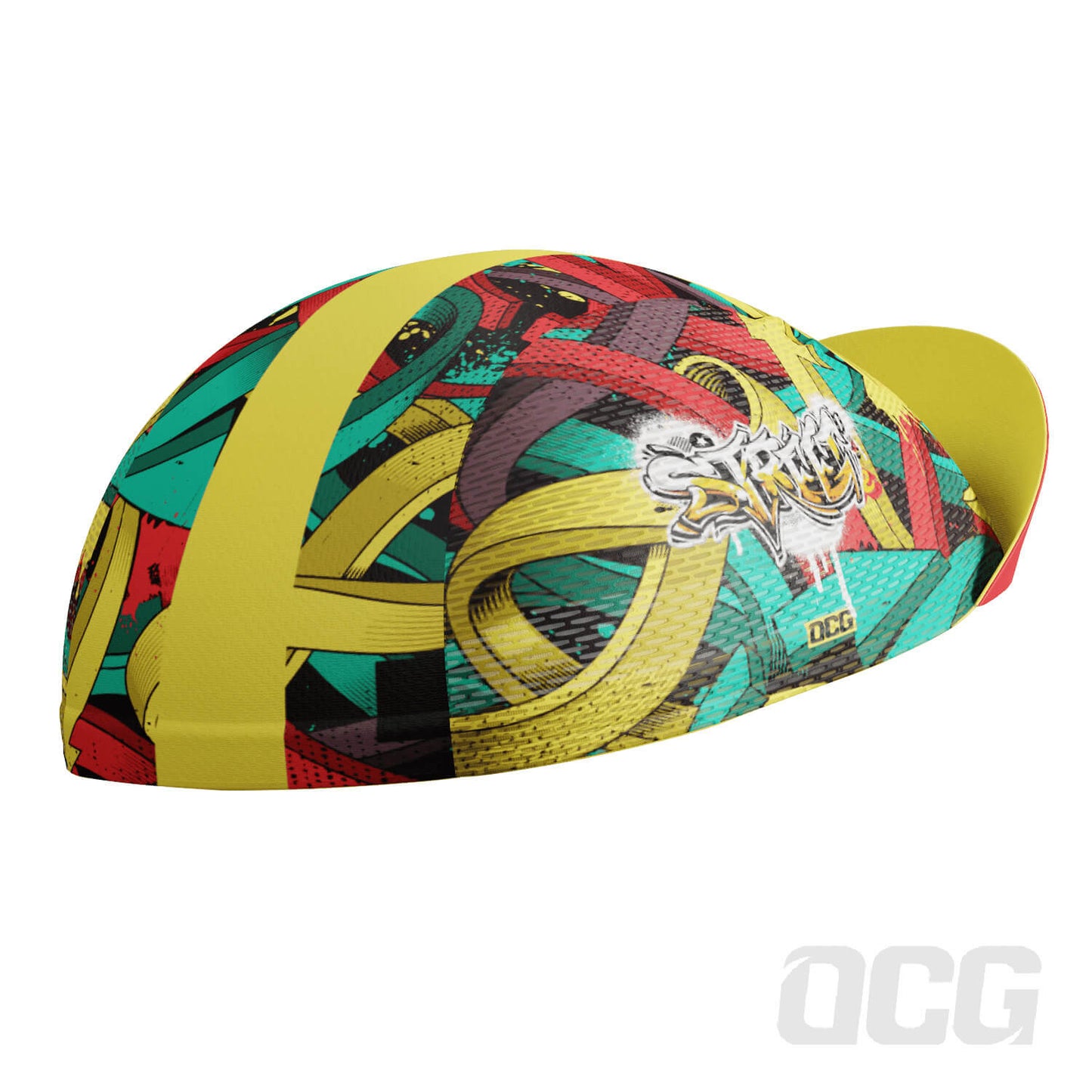 Unisex Street Graffiti Quick Dry Cycling Cap