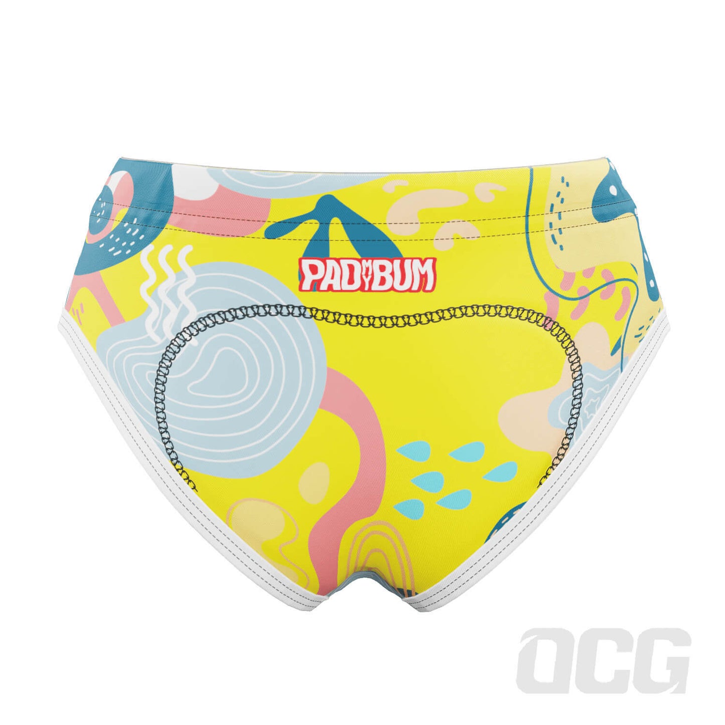 Women's Summer Vibes Gel Padded Cycling Underwear-Briefs