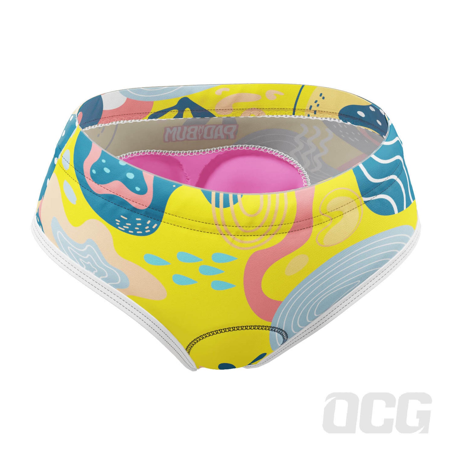 Women's Summer Vibes Gel Padded Cycling Underwear-Briefs