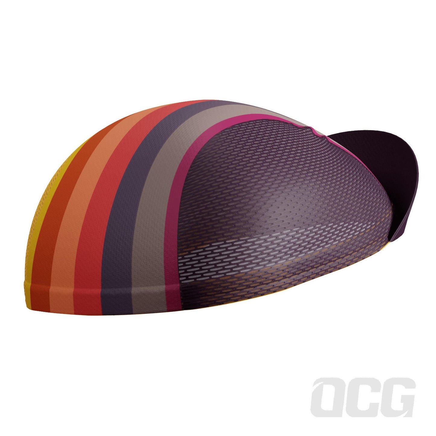 Unisex Sunburnt Rainbow Quick Dry Cycling Cap