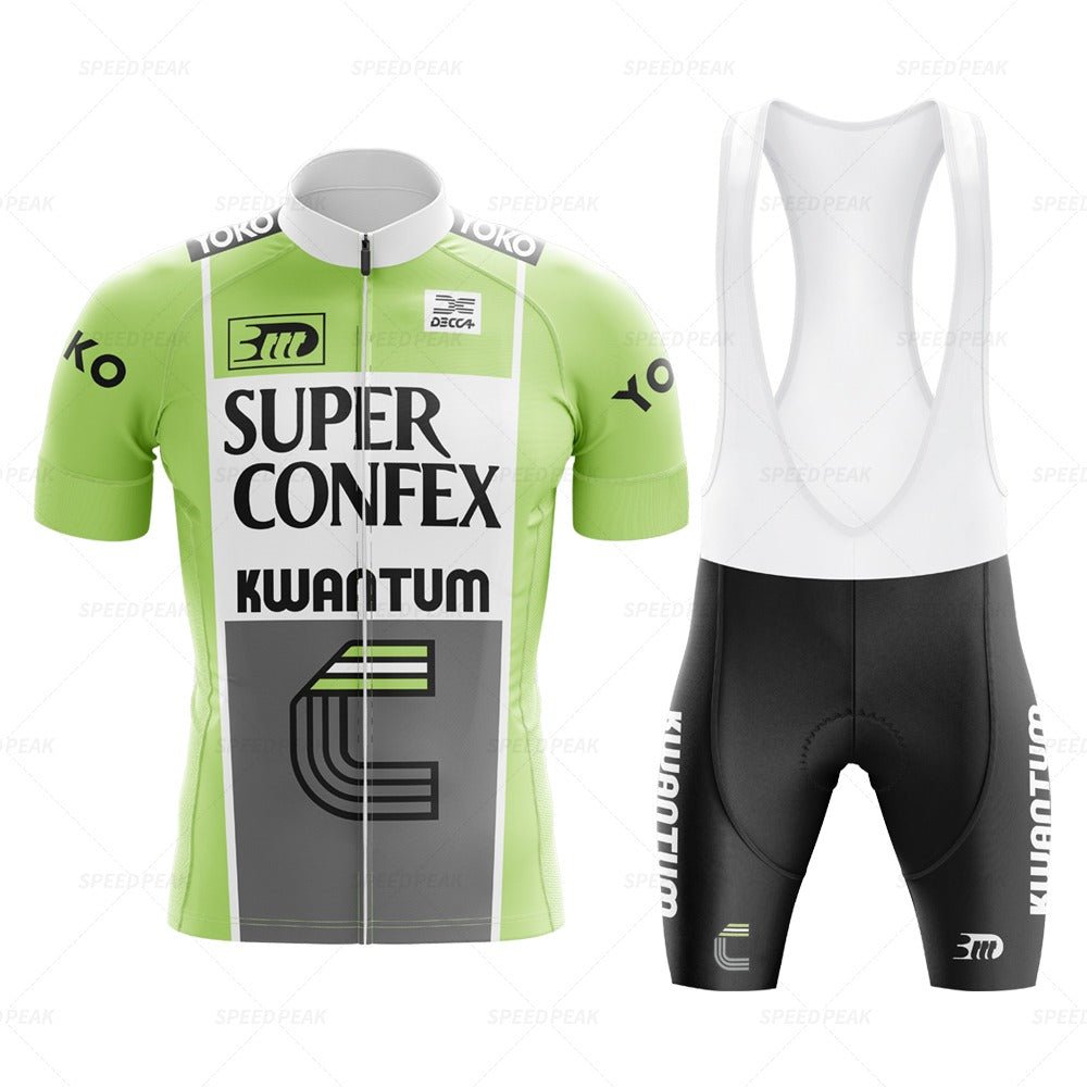 Super Confex Kwantum Retro Cycling Jersey Set