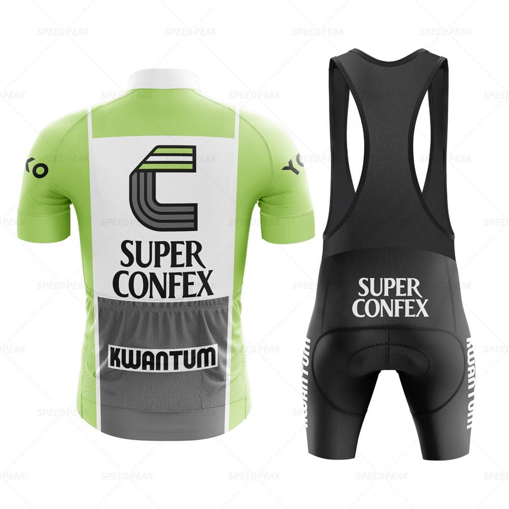 Super Confex Kwantum Retro Cycling Jersey Set