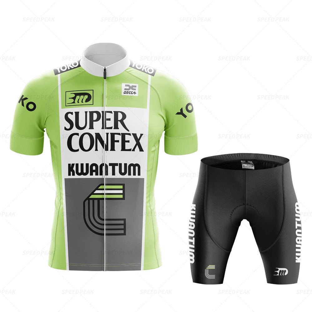 Super Confex Kwantum Retro Cycling Jersey Set