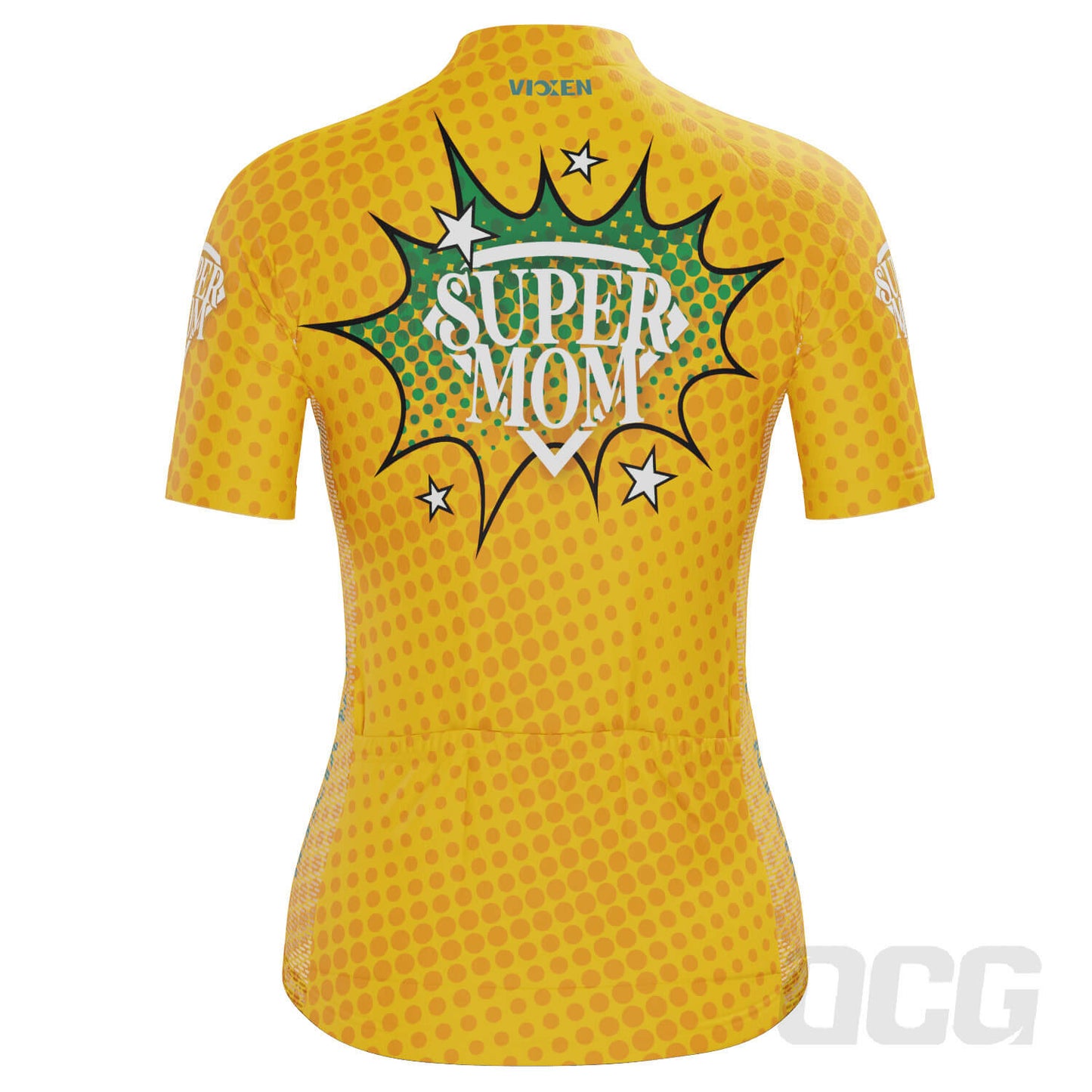 Women's Super Mom Short Sleeve Cycling Jersey
