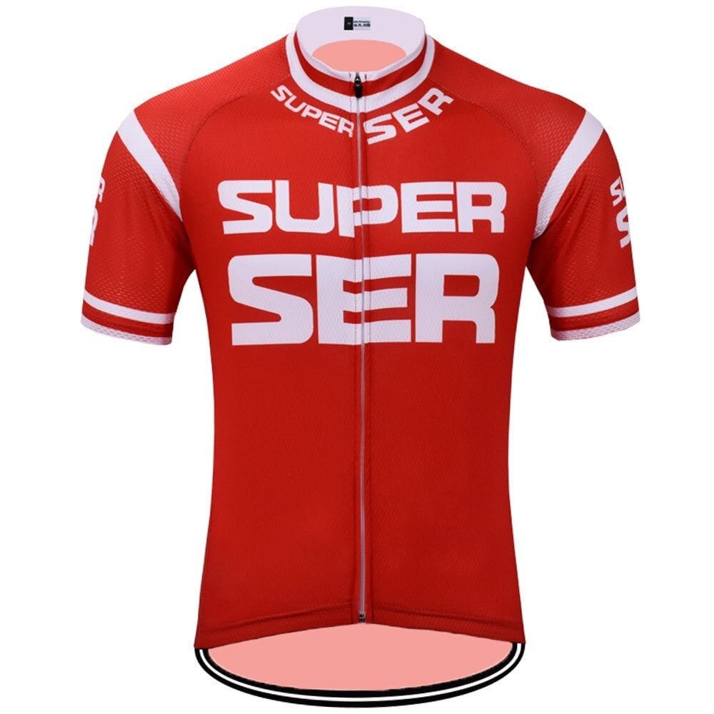 Super Ser Retro Cycling Jersey