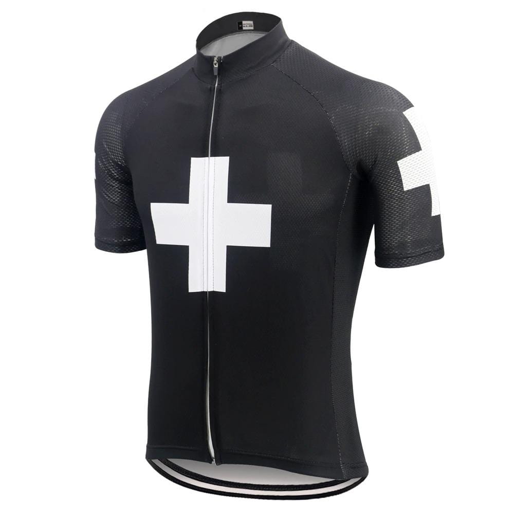 Swiss Retro Men's Cycling Jersey