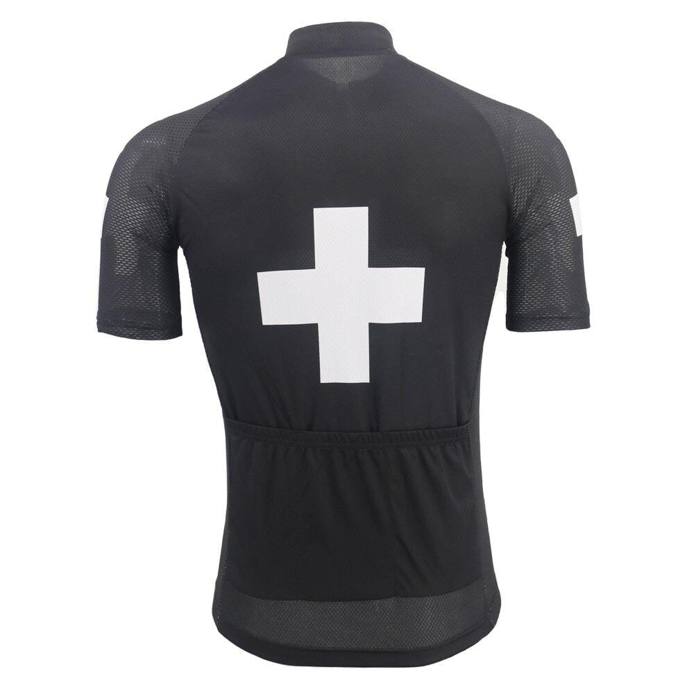 Swiss Retro Men's Cycling Jersey