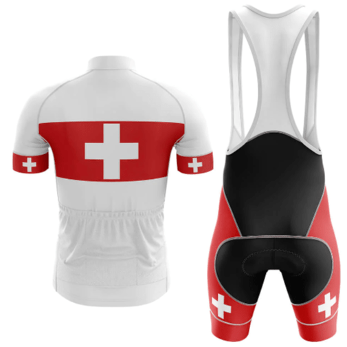 Swiss Small Flag Cycling Jersey Set