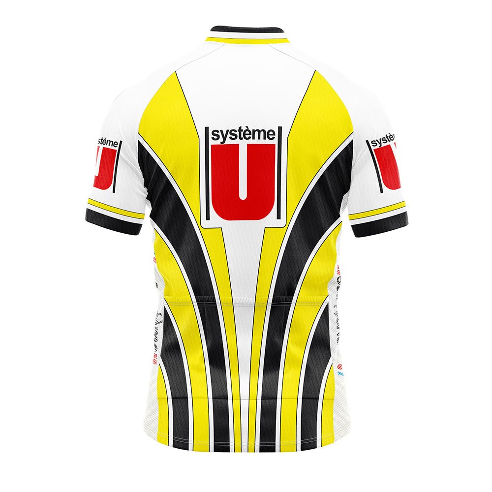 Systeme U retro cycling jersey