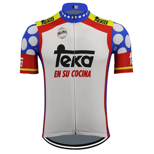 Teka retro cycling jersey