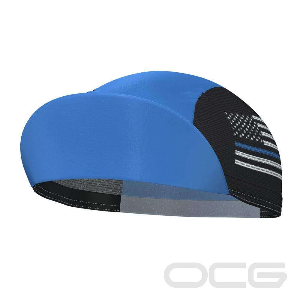 Unisex Thin Blue Line American Icon Quick Dry Cycling Cap