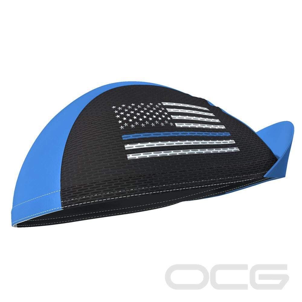 Unisex Thin Blue Line American Icon Quick Dry Cycling Cap