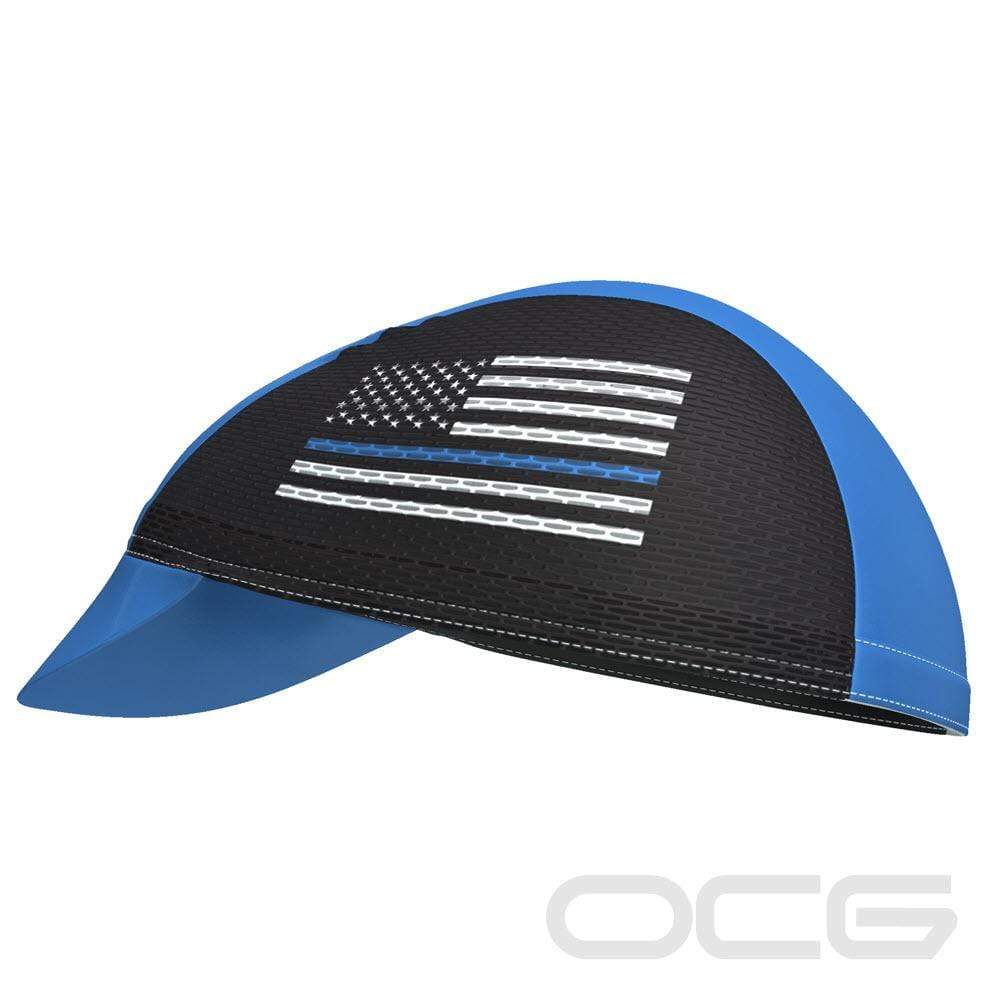 Unisex Thin Blue Line American Icon Quick Dry Cycling Cap
