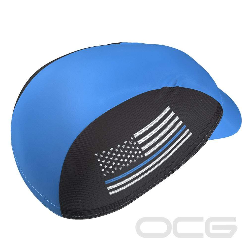 Unisex Thin Blue Line American Icon Quick Dry Cycling Cap