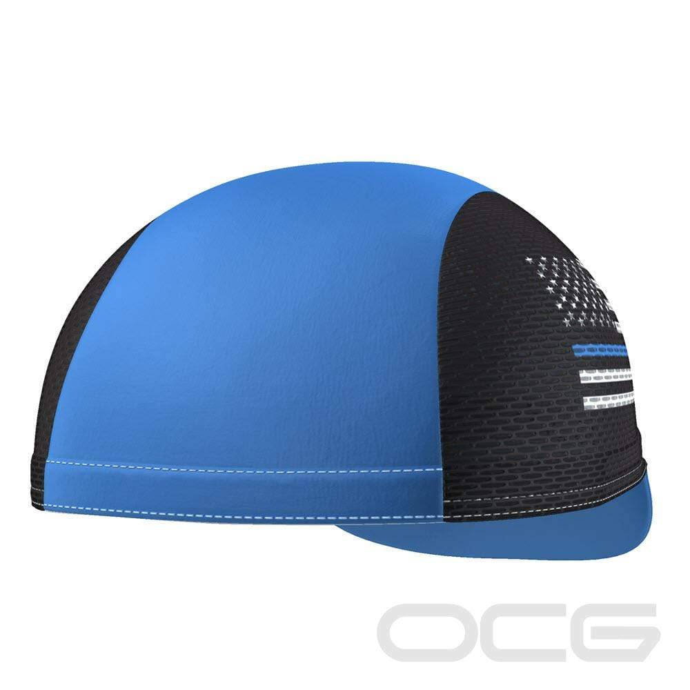 Unisex Thin Blue Line American Icon Quick Dry Cycling Cap