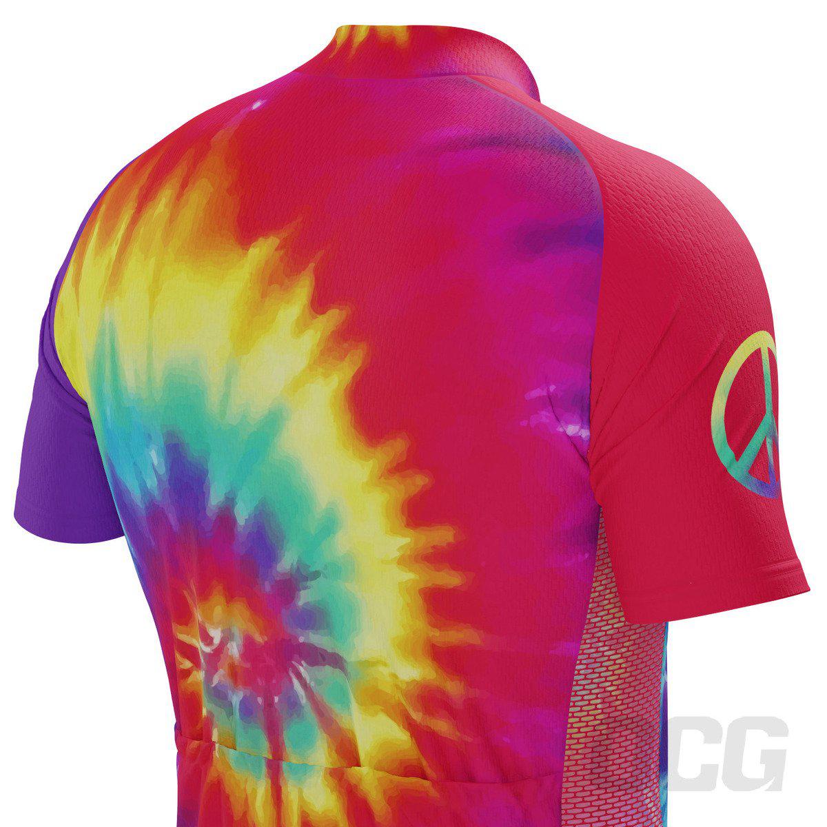 Men's Tie Dye 2 Piece Cycling Kit