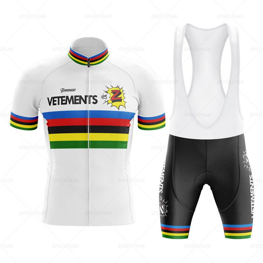 Tomasso Team Z Vetements Retro Cycling Jersey Set
