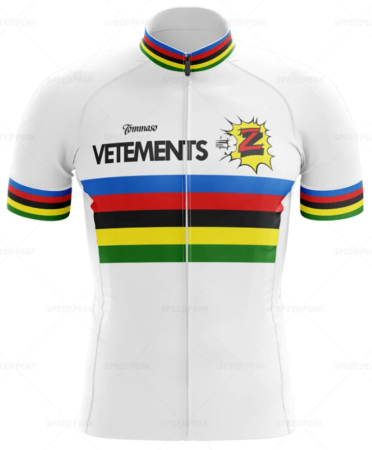 Tomasso Team Z Vetements Retro Cycling Jersey Set
