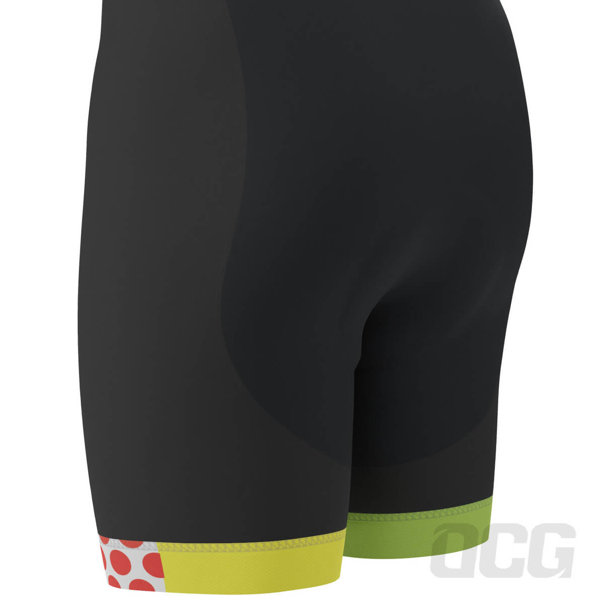 Men's Tour de France Leaders KOM Sprinters Gel Padded Cycling Bib