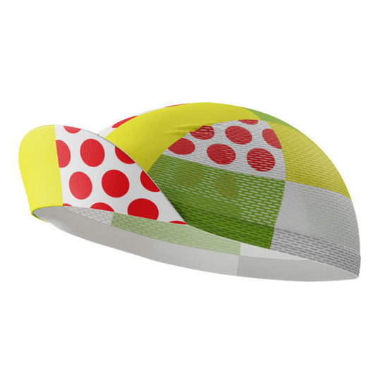 Unisex Tour de France Leaders KOM Sprinters Quick Dry Cycling Cap