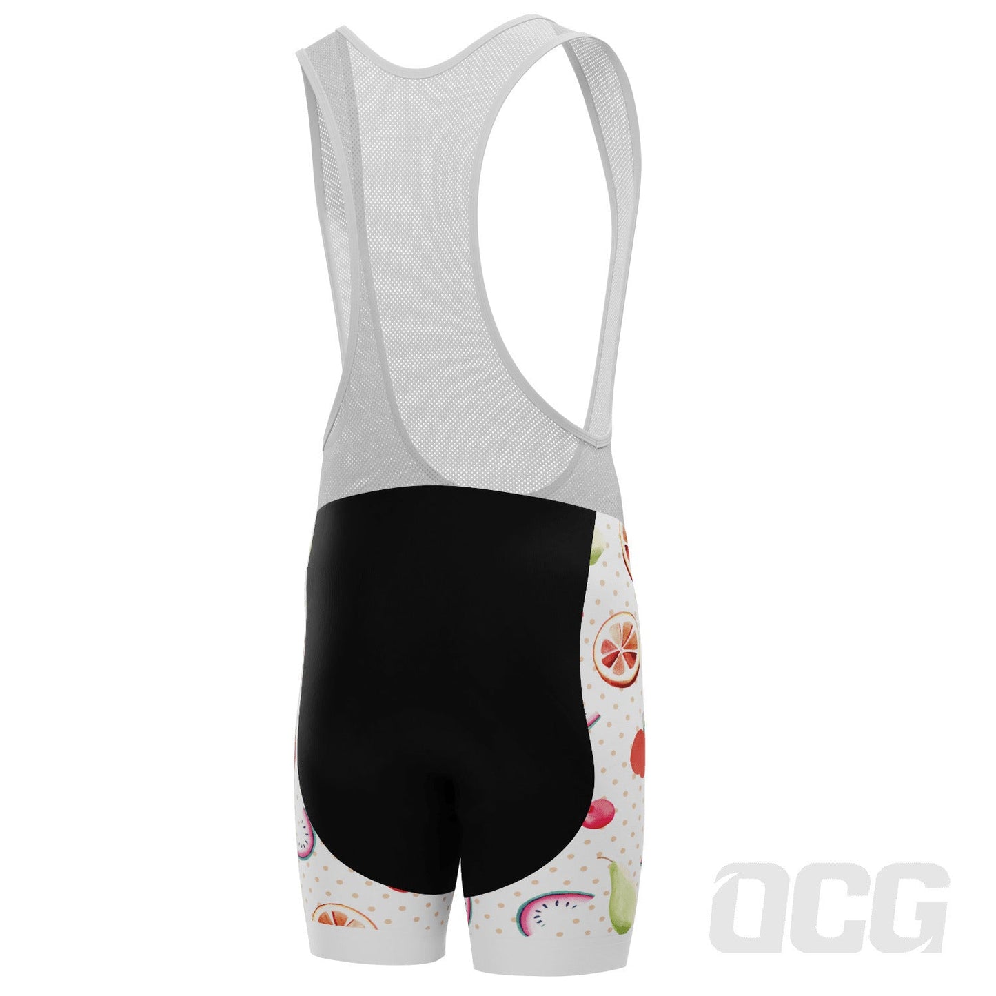 Men's Tropical Mix Gel Padded Cycling Bib
