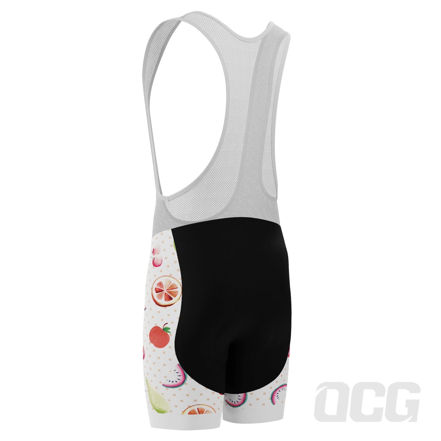 Men's Tropical Mix Gel Padded Cycling Bib